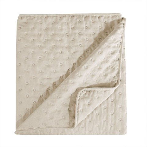 NULES Narzuta dekoracyjna, 220x240cm, kolor 014 beżowy NULES0/NAP/014/220240/1 NULES Narzuta dekoracyjna, 220x240cm, kolor 014 beżowy NULES0/NAP/014/220240/1