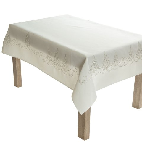 ŚWIĄTECZNY BLASK Obrus, szerokość 140cm x wysokość 260cm, kolor 001 biały 615800/KSP/001/140260/1 ŚWIĄTECZNY BLASK Obrus, szerokość 140cm x wysokość 260cm, kolor 001 biały 615800/KSP/001/140260/1