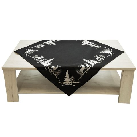 ZIMOWA NOC Serweta , szerokość 85cm x wysokość 85cm, kolor 010 czarny 616100/KSP/010/085085/1 ZIMOWA NOC Serweta , szerokość 85cm x wysokość 85cm, kolor 010 czarny 616100/KSP/010/085085/1