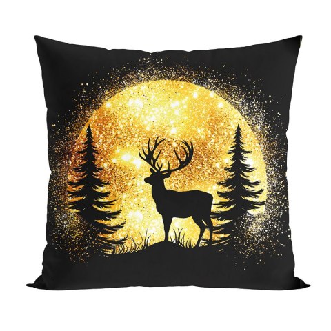 BROKATOWY JELONEK Poszewka dekoracyjna VELVET, 40x40cm, kolor 005 czarny PBN286/POP/005/040040/1 BROKATOWY JELONEK Poszewka dekoracyjna VELVET, 40x40cm, kolor 005 czarny PBN286/POP/005/040040/1