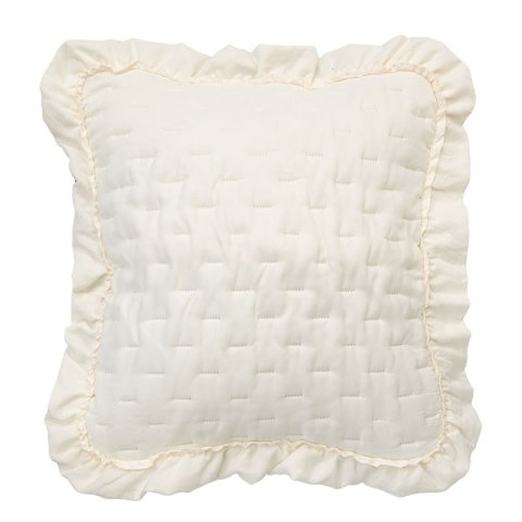 SAVONA Poszewka dekoracyjna z falbaną, 40x40cm, kolor 608 ecru SAVONA/POP/608/040040/1 SAVONA Poszewka dekoracyjna z falbaną, 40x40cm, kolor 608 ecru SAVONA/POP/608/040040/1