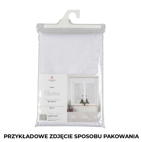 DOMINIKA Firanka żakardowa gotowa, szerokość 300cm x wysokość 140cm, kolor 001 biały 358051/FBP/001/300140/1 DOMINIKA Firanka żakardowa gotowa, szerokość 300cm x wysokość 140cm, kolor 001 biały 358051/FBP/001/300140/1