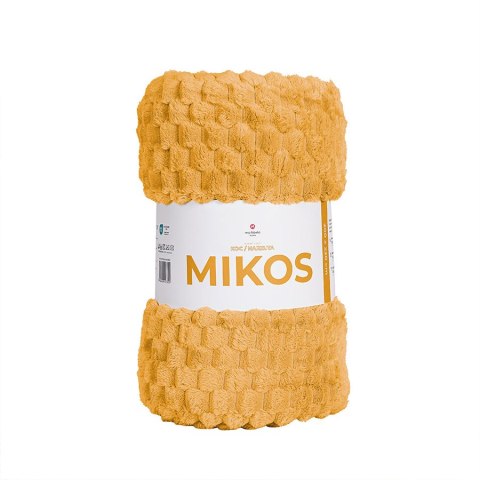 MIKOS koc dekoracyjny, rozmiar 160x200cm, kolor 011 żółty musztardowy MIKOS0/KOD/011/160200/1 MIKOS koc dekoracyjny, rozmiar 160x200cm, kolor 011 żółty musztardowy MIKOS0/KOD/011/160200/1