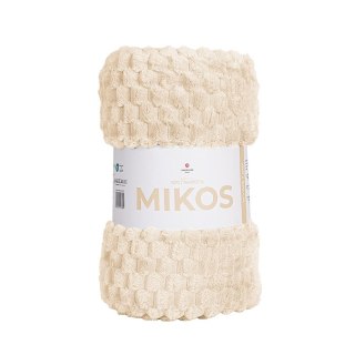 MIKOS koc dekoracyjny, rozmiar 200x220cm, kolor 001 beżowy MIKOS0/KOD/001/200220/1