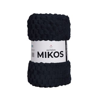 MIKOS koc dekoracyjny, rozmiar 200x220cm, kolor 006 czarny MIKOS0/KOD/006/200220/1