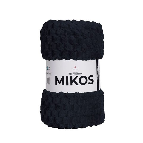 MIKOS koc dekoracyjny, rozmiar 200x220cm, kolor 006 czarny MIKOS0/KOD/006/200220/1 MIKOS koc dekoracyjny, rozmiar 200x220cm, kolor 006 czarny MIKOS0/KOD/006/200220/1