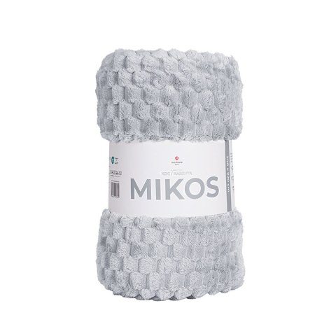MIKOS koc dekoracyjny, rozmiar 200x220cm, kolor 007 jasny szary MIKOS0/KOD/007/200220/1 MIKOS koc dekoracyjny, rozmiar 200x220cm, kolor 007 jasny szary MIKOS0/KOD/007/200220/1