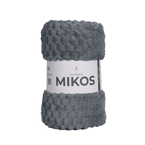 MIKOS koc dekoracyjny, rozmiar 200x220cm, kolor 008 ciemny szary MIKOS0/KOD/008/200220/1 MIKOS koc dekoracyjny, rozmiar 200x220cm, kolor 008 ciemny szary MIKOS0/KOD/008/200220/1