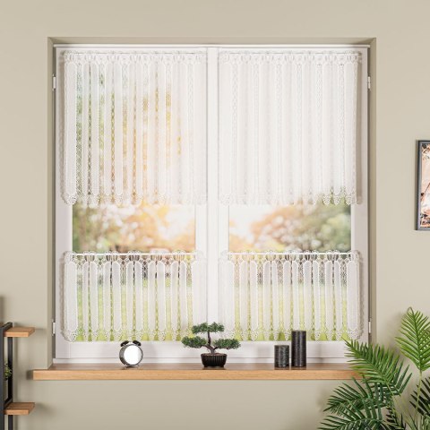Zazdrostka haftowana panelowa na batyście, wysokość 40cm, kolor 010 naturalny 093721/388/010/000040/1 Zazdrostka haftowana panelowa na batyście, wysokość 40cm, kolor 010 naturalny 093721/388/010/000040/1