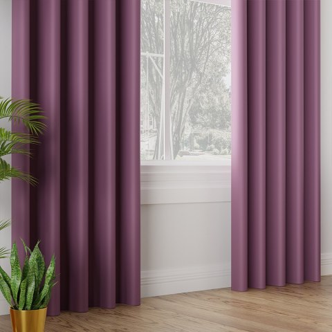 DONA Tkanina dekoracyjna typu blackout, wysokość 280cm, kolor 821 jagodowy TD0015/TDP/821/000280/1 DONA Tkanina dekoracyjna typu blackout, wysokość 280cm, kolor 821 jagodowy TD0015/TDP/821/000280/1