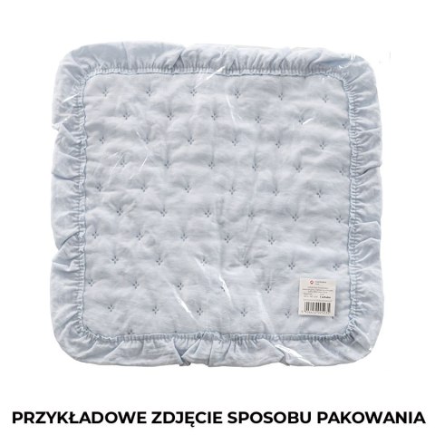 WERONA Poszewka dekoracyjna z falbaną w kropki, 40x40cm, kolor 001 szary WERONA/POP/001/040040/1 WERONA Poszewka dekoracyjna z falbaną w kropki, 40x40cm, kolor 001 szary WERONA/POP/001/040040/1