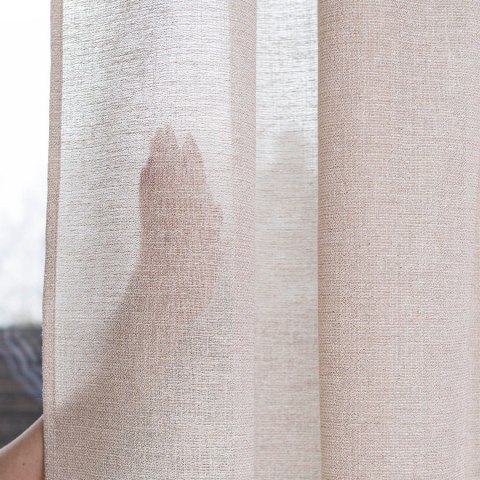 MIRELLA Zasłona gotowa na przelotkach, szerokość 145 x wysokość 245cm, kolor 003 nude/cielisty 012022/FGP/003/145245/1 MIRELLA Zasłona gotowa na przelotkach, szerokość 145 x wysokość 245cm, kolor 003 nude/cielisty 012022/FGP/003/145245/1