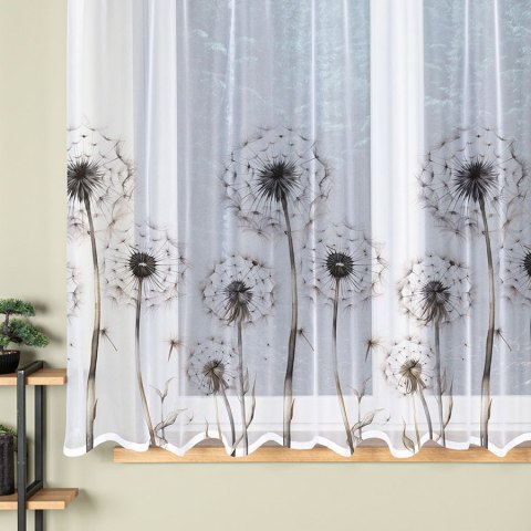 DMUCHAWCE Firanka żakardowa odpasowana na prosto, szerokość 300 x wysokość 160cm, kolor 001 biały D00307/FOP/001/000161/1 DMUCHAWCE Firanka żakardowa odpasowana na prosto, szerokość 300 x wysokość 160cm, kolor 001 biały D00307/FOP/001/000161/1