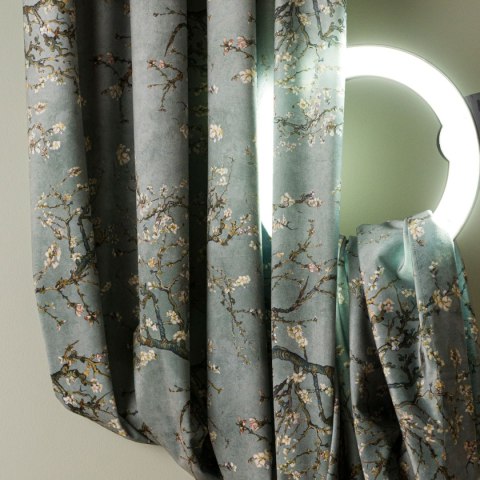 KWITNĄCY MIGDAŁOWIEC Tkanina dekoracyjna VELVET, 150cm, kolor 012 szałwiowy D00301/VEL/012/150000/1 KWITNĄCY MIGDAŁOWIEC Tkanina dekoracyjna VELVET, 150cm, kolor 012 szałwiowy D00301/VEL/012/150000/1