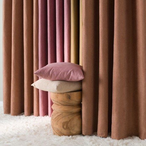MILAS SOFT Zasłona gotowa na przelotkach, szerokość 140cm x wysokość 250cm, kolor 008 brązowy MILAS1/ZGP/008/140250/1 MILAS SOFT Zasłona gotowa na przelotkach, szerokość 140cm x wysokość 250cm, kolor 008 brązowy MILAS1/ZGP/008/140250/1