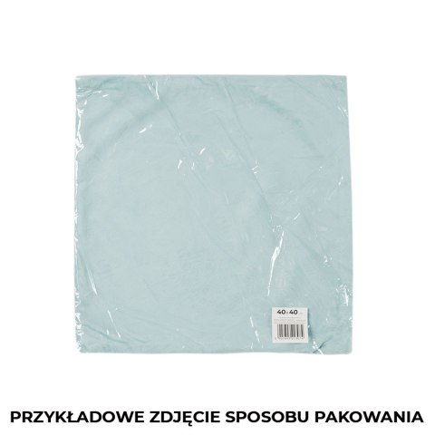 VELVI Poszewka dekoracyjna, 40x40cm, kolor S10 ciemny zielony; butelkowy - szyta w Polsce VELVI0/POP/S10/040040/1 VELVI Poszewka dekoracyjna, 40x40cm, kolor S10 ciemny zielony; butelkowy - szyta w Polsce VELVI0/POP/S10/040040/1
