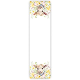 BARANEK W KWIATACH Bieżnik NINA WODOODPORNA, 38x140cm, kolor 001 żółty PWI224/KSP/C01/038140/1