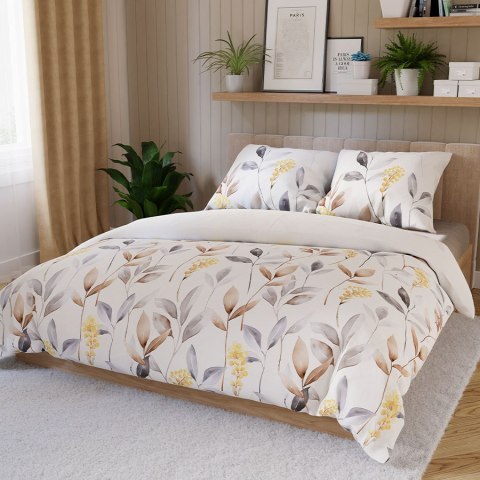 ZARIA Komplet pościeli z bawełny satynowej 160x200cm 100080/SAT/000/160200/1 ZARIA Komplet pościeli z bawełny satynowej 160x200cm 100080/SAT/000/160200/1