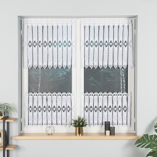 Zazdrostka z aplikacją, wysokość 45cm, kolor 001 biały 015590/000/001/000045/1