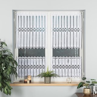 Zazdrostka z aplikacją, wysokość 75cm, kolor 001 biały 015590/000/001/000075/1