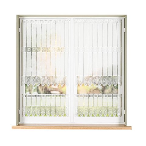 Zazdrostka haftowana panelowa na batyście, wysokość 30cm, kolor 010 naturalny 096269/388/010/000030/1 Zazdrostka haftowana panelowa na batyście, wysokość 30cm, kolor 010 naturalny 096269/388/010/000030/1