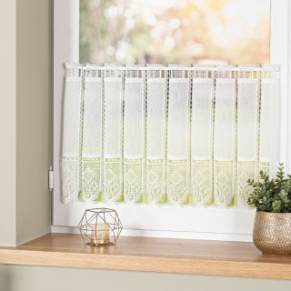 Zazdrostka haftowana panelowa na batyście, wysokość 40cm, kolor 010 naturalny 096269/388/010/000040/1