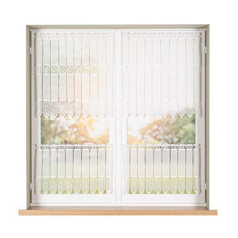 Zazdrostka haftowana panelowa na batyście, wysokość 70cm, kolor 010 naturalny 096269/388/010/000070/1 Zazdrostka haftowana panelowa na batyście, wysokość 70cm, kolor 010 naturalny 096269/388/010/000070/1