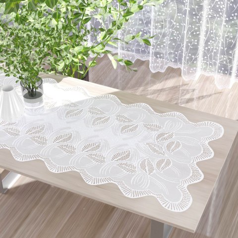 Dzianina żakardowa, szerokość 60cm, kolor biały 001 874820/000/001/000060/1 Dzianina żakardowa, szerokość 60cm, kolor biały 001 874820/000/001/000060/1