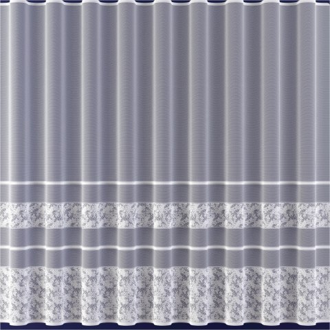 Firanka żakardowa pasowa, wysokość 160cm, kolor biały 001 618349/000/001/000160/1 Firanka żakardowa pasowa, wysokość 160cm, kolor biały 001 618349/000/001/000160/1