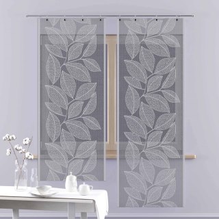 Panel żakardowy odpasowany, szerokość 50cm, kolor biały 001 624623/000/001/000050/1