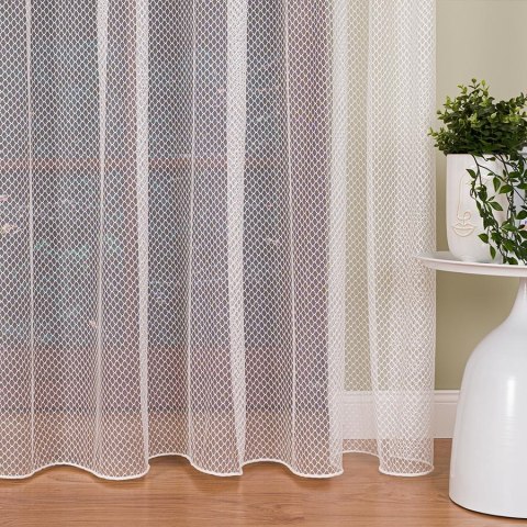 Firanka fantazyjna z ołowianką, wysokość 300cm, kolor 002 off white 475033/OLO/002/000300/1 Firanka fantazyjna z ołowianką, wysokość 300cm, kolor 002 off white 475033/OLO/002/000300/1