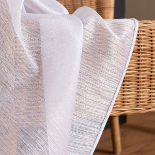 SAWINA Firanka fantazyjna z ołowianką, wysokość 350cm, kolor 001 biały 596074/OLO/001/000350/1