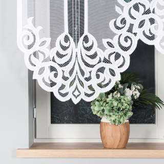 ARALIA Panel żakardowy, szerokość 160 x wysokość 140cm, kolor 001 biały 019313/POL/001/000141/1