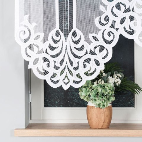 ARALIA Panel żakardowy, szerokość 160 x wysokość 140cm, kolor 001 biały 019313/POL/001/000141/1