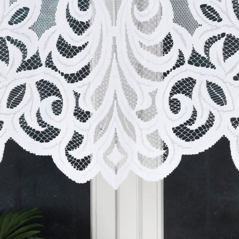 ARALIA Panel żakardowy, szerokość 160 x wysokość 140cm, kolor 001 biały 019313/POL/001/000141/1