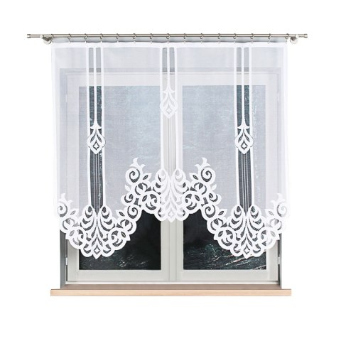 ARALIA Panel żakardowy, szerokość 160 x wysokość 140cm, kolor 001 biały 019313/POL/001/000141/1