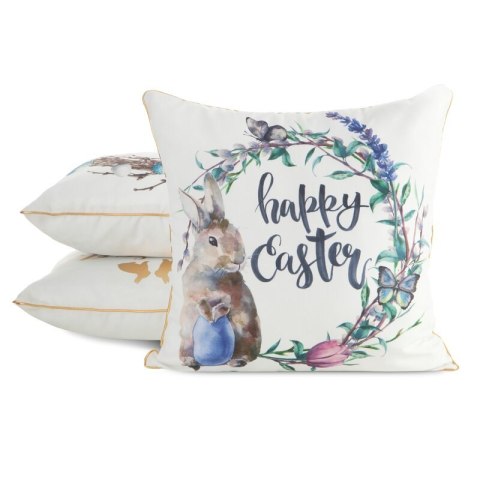 POSZEWKA WIOSNA 52 45 X 45 CM BIAŁY POSZEWKA WIOSNA 52 45 X 45 CM BIAŁY