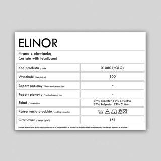 Próbnik ELINOR (010801) 010801/PRO/000/000000/1