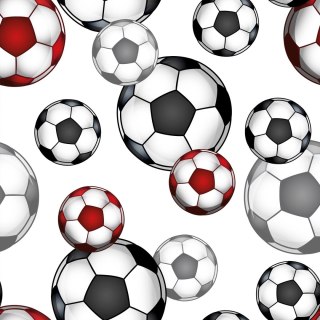 FUTBOL Tkanina dekoracyjna typu MILAS, szerokość 165cm, kolor 003 czerwony (do wyczerpania zasobów) D00051/MIL/003/165000/1