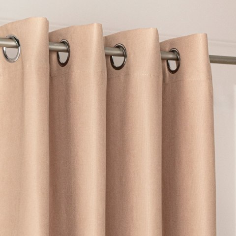 MILAS SOFT Zasłona gotowa na przelotkach, szerokość 140cm x wysokość 250cm, kolor 006 kawowy MILAS1/ZGP/006/140250/1 MILAS SOFT Zasłona gotowa na przelotkach, szerokość 140cm x wysokość 250cm, kolor 006 kawowy MILAS1/ZGP/006/140250/1