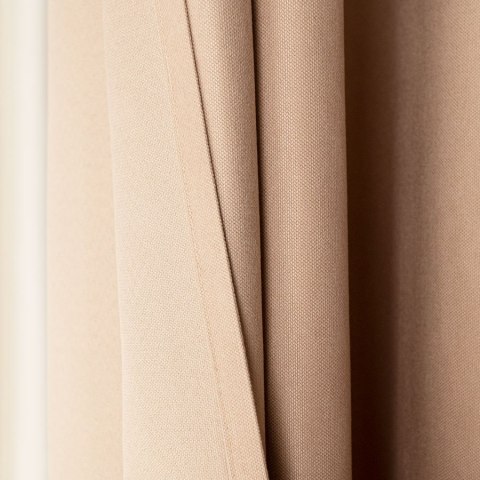 MILAS SOFT Zasłona gotowa na przelotkach, szerokość 140cm x wysokość 250cm, kolor 006 kawowy MILAS1/ZGP/006/140250/1 MILAS SOFT Zasłona gotowa na przelotkach, szerokość 140cm x wysokość 250cm, kolor 006 kawowy MILAS1/ZGP/006/140250/1