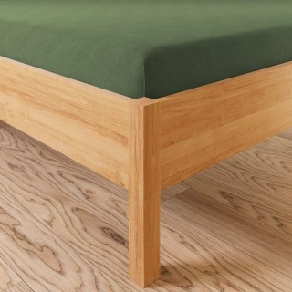 DREAMY PREMIUM Prześcieradło jersey z gumką, szerokość 140 x wysokość 200cm, kolor 016 szarozielony 100033/JEG/016/140200/1