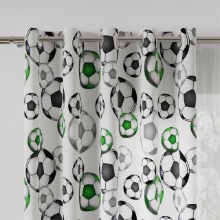 FUTBOL Tkanina dekoracyjna typu MILAS, szerokość 165cm, kolor 002 zielony D00051/MIL/002/165000/1