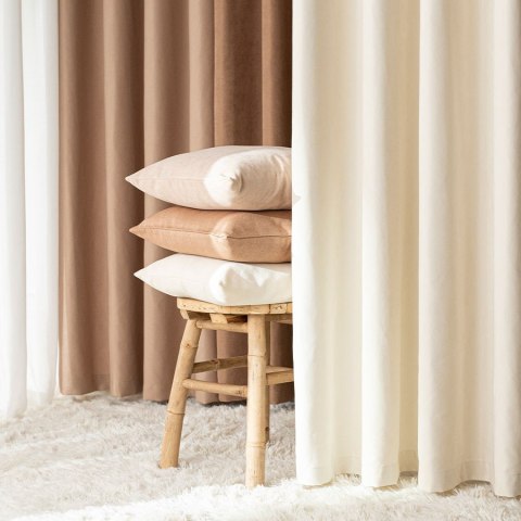 MILAS SOFT Zasłona gotowa na przelotkach, szerokość 140cm x wysokość 250cm, kolor 002 kremowy MILAS1/ZGP/002/140250/1 MILAS SOFT Zasłona gotowa na przelotkach, szerokość 140cm x wysokość 250cm, kolor 002 kremowy MILAS1/ZGP/002/140250/1