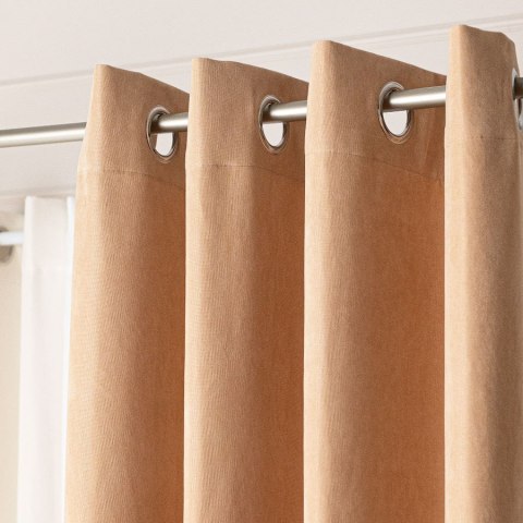 MILAS SOFT Zasłona gotowa na przelotkach, szerokość 140cm x wysokość 250cm, kolor 009 beżowy MILAS1/ZGP/009/140250/1 MILAS SOFT Zasłona gotowa na przelotkach, szerokość 140cm x wysokość 250cm, kolor 009 beżowy MILAS1/ZGP/009/140250/1
