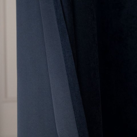MILAS SOFT Zasłona gotowa na przelotkach, szerokość 140cm x wysokość 250cm, kolor 038 granatowy MILAS1/ZGP/038/140250/1 MILAS SOFT Zasłona gotowa na przelotkach, szerokość 140cm x wysokość 250cm, kolor 038 granatowy MILAS1/ZGP/038/140250/1