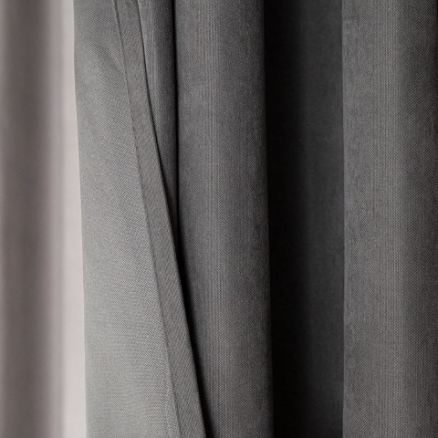 MILAS SOFT Zasłona gotowa na przelotkach, szerokość 140cm x wysokość 250cm, kolor 798 ciemny szary MILAS1/ZGP/798/140250/1 MILAS SOFT Zasłona gotowa na przelotkach, szerokość 140cm x wysokość 250cm, kolor 798 ciemny szary MILAS1/ZGP/798/140250/1