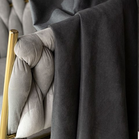 MILAS SOFT Zasłona gotowa na przelotkach, szerokość 140cm x wysokość 250cm, kolor 800 ciepły grafitowy MILAS1/ZGP/800/140250/1 MILAS SOFT Zasłona gotowa na przelotkach, szerokość 140cm x wysokość 250cm, kolor 800 ciepły grafitowy MILAS1/ZGP/800/140250/1