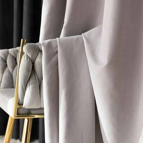 MILAS SOFT Zasłona gotowa na przelotkach, szerokość 140cm x wysokość 250cm, kolor 866 stalowy MILAS1/ZGP/866/140250/1 MILAS SOFT Zasłona gotowa na przelotkach, szerokość 140cm x wysokość 250cm, kolor 866 stalowy MILAS1/ZGP/866/140250/1