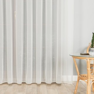 Woal premium z ołowianką, wysokość 300cm, kolor 012 offwhite 000100/OLO/012/000300/1